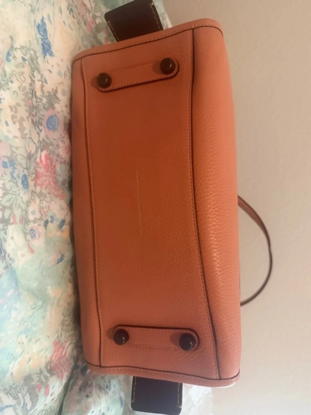 Coach 1941 Rogue 31 Pebbled Leather Satchel in Melon/oxblood